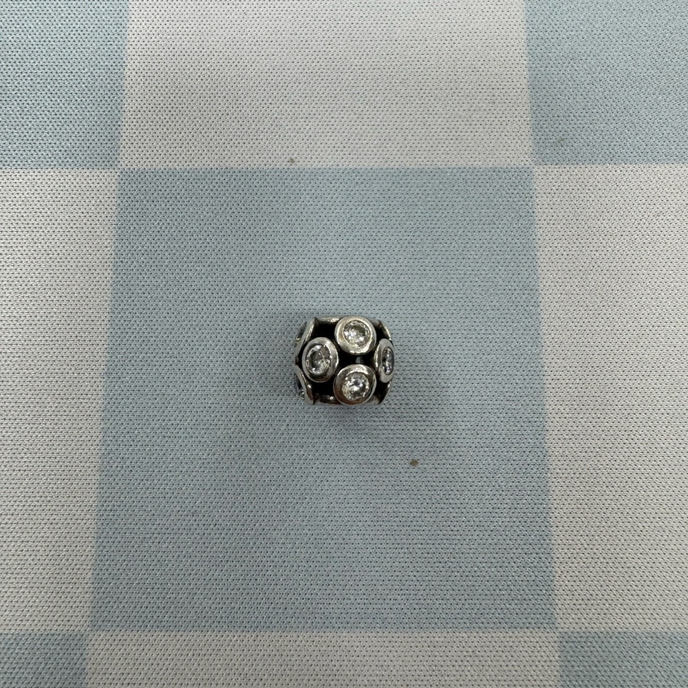 Authentic Pandora Whimsical Lights Clear Circles Charm Retired ALE S925